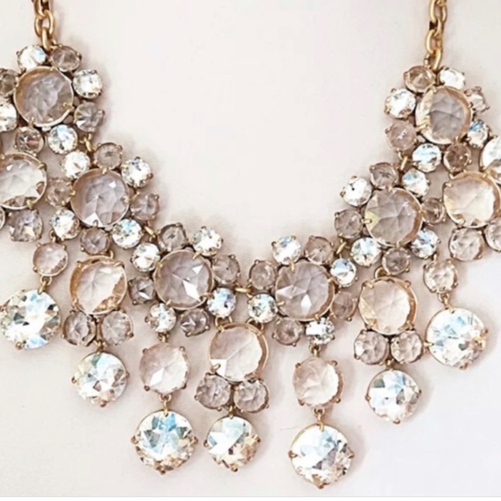 J.Crew Icy Crystal Necklace